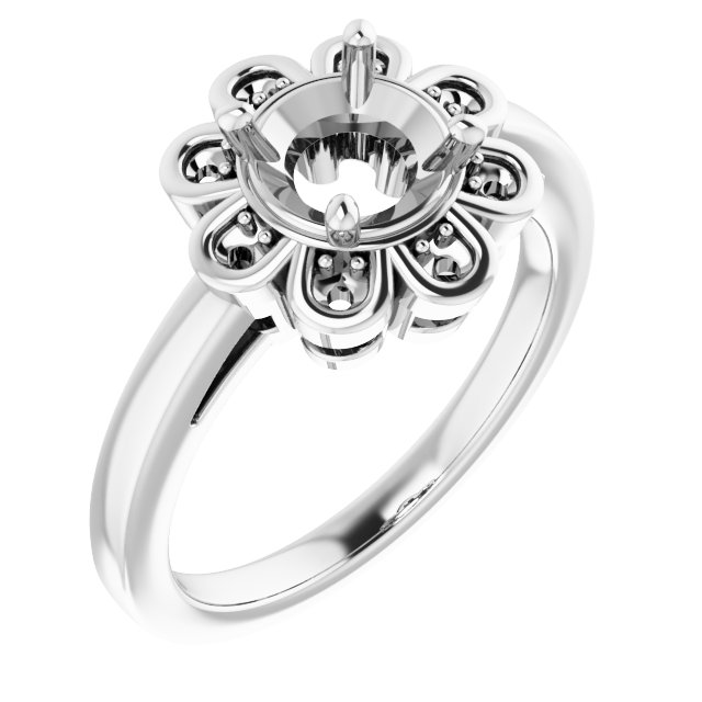 Halo-Style Ring