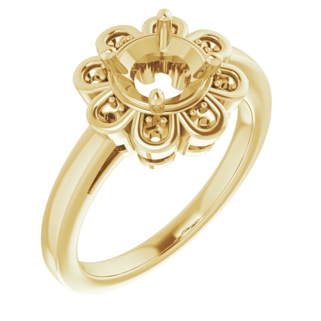 Halo-Style Ring