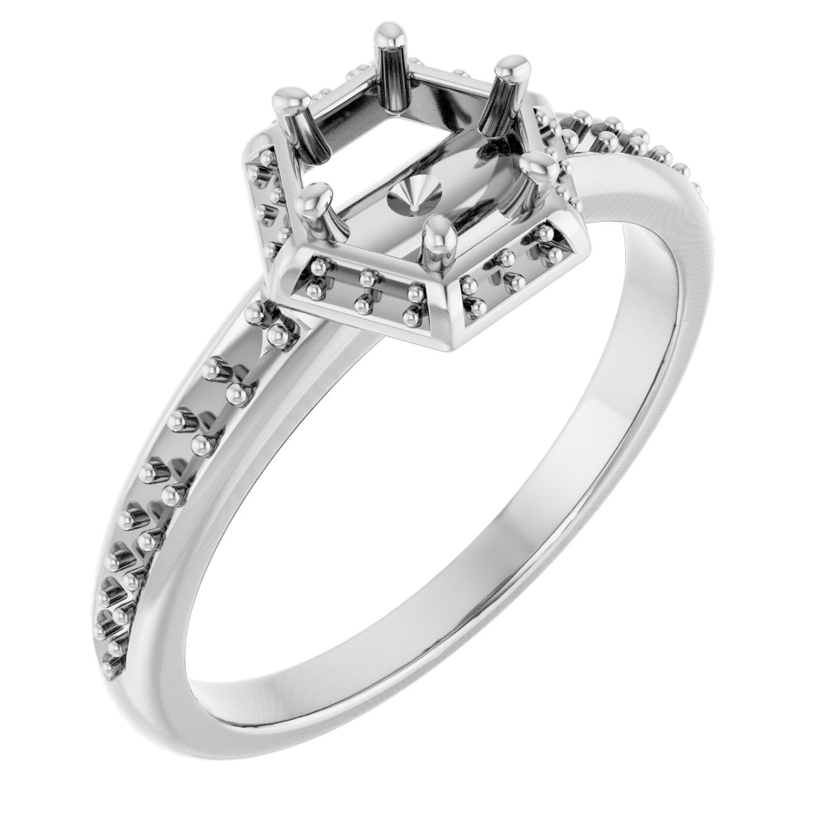 Halo-Style Engagement Ring