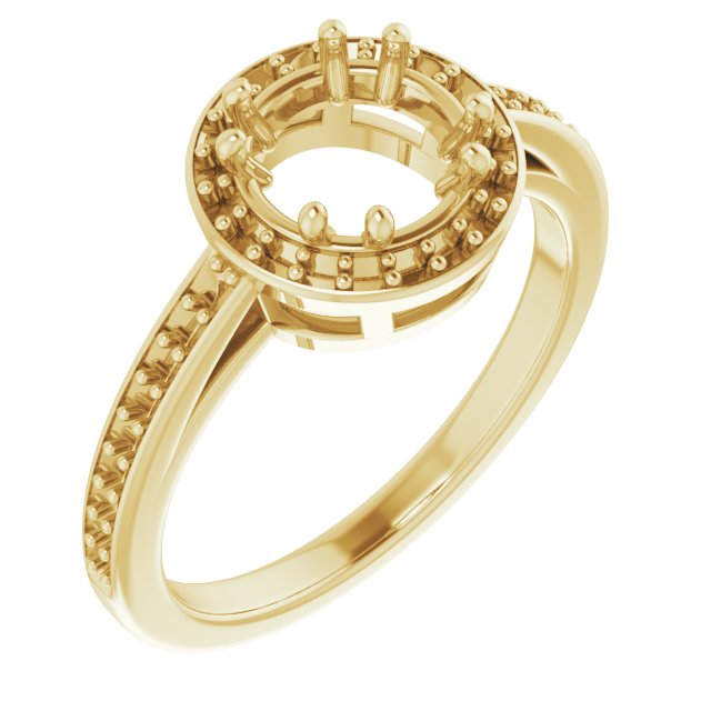 Halo-Style Engagement Ring
