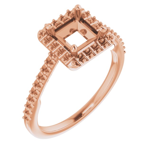 Halo-Style Engagement Ring