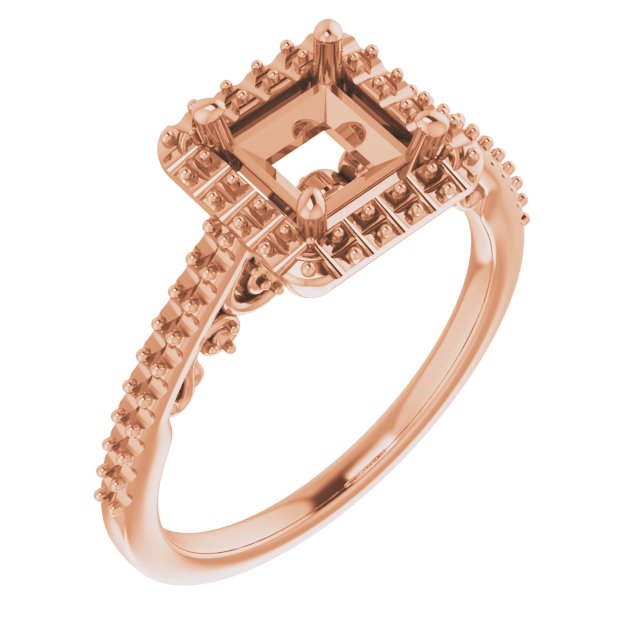 Halo-Style Engagement Ring