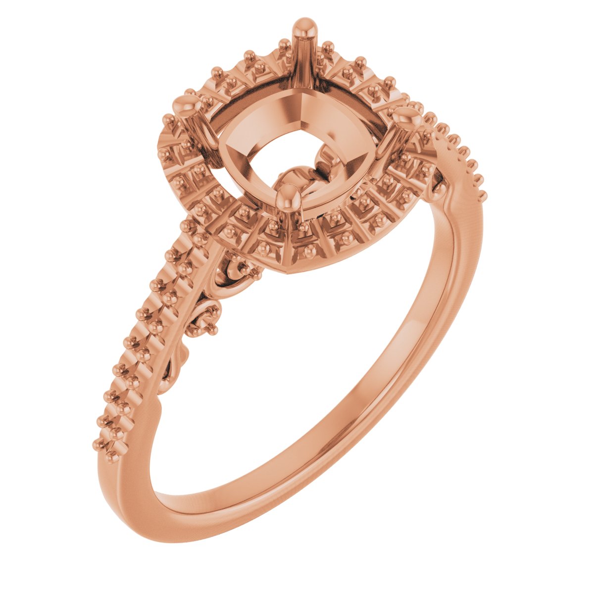 Halo-Style Engagement Ring