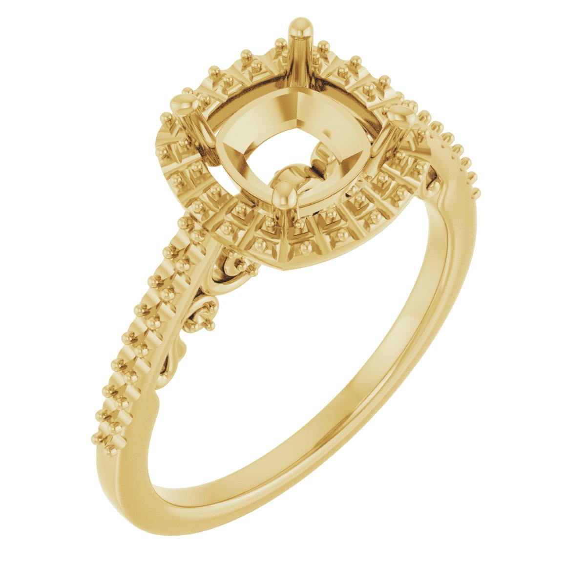 Halo-Style Engagement Ring