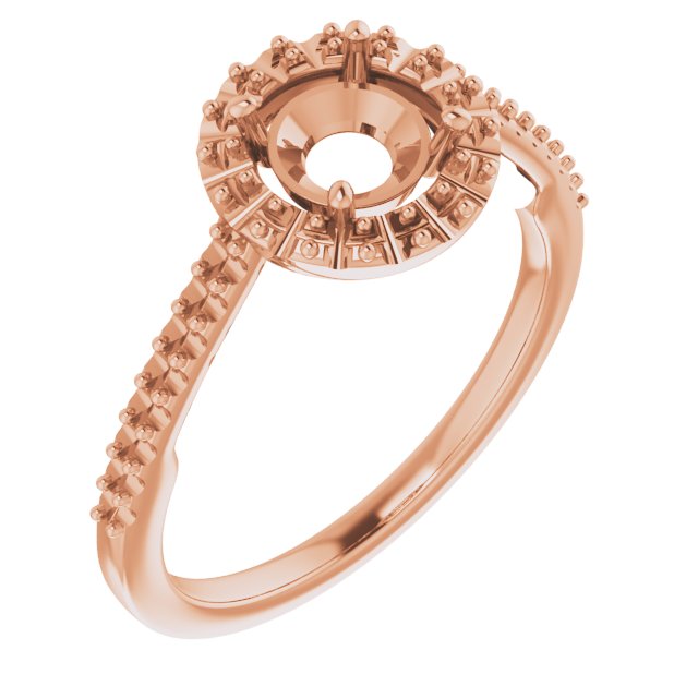 Halo-Style Engagement Ring
