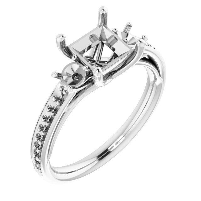 Three-Stone Engagement Ring