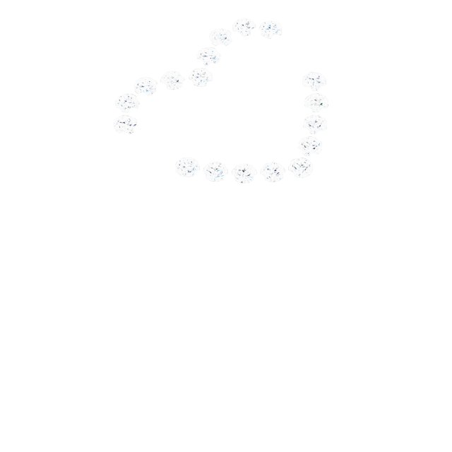14k White Gold