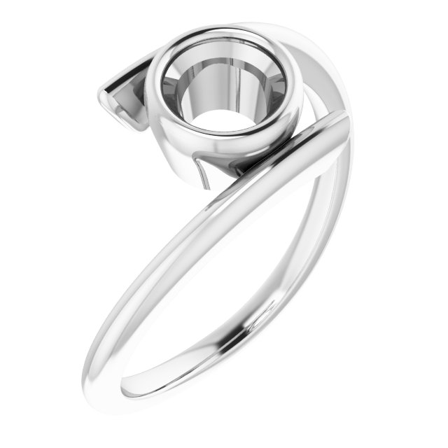Bezel-Set Solitaire Ring