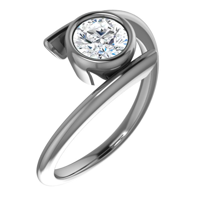 Bypass Solitaire Ring