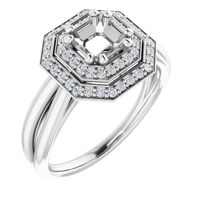 14k White Gold