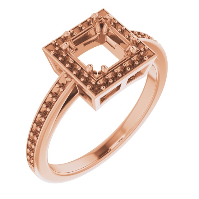 Halo-Style Engagement Ring