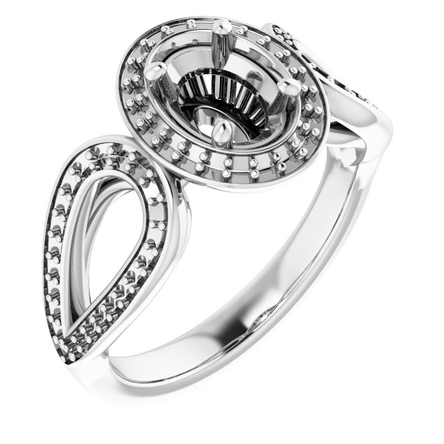 14k White Gold