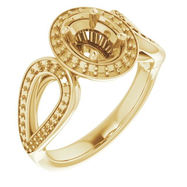14k Yellow Gold