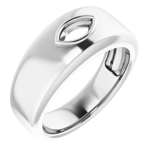 Bezel-Set Ring