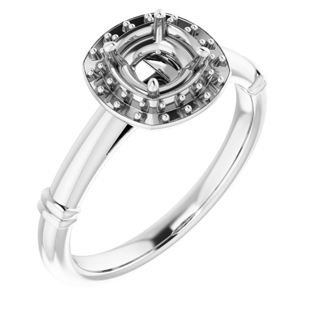 14k White Gold
