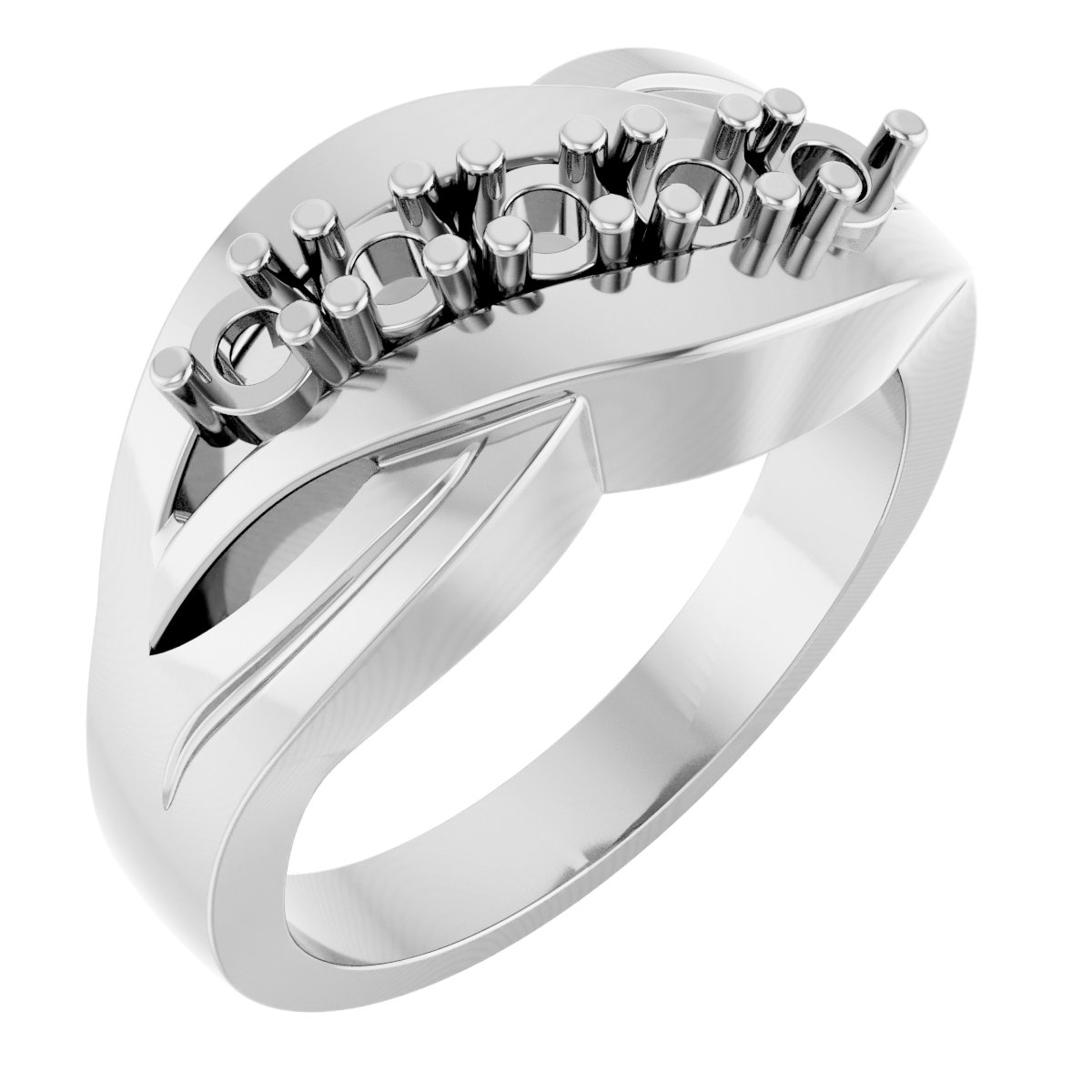 Family Criss-Cross Ring