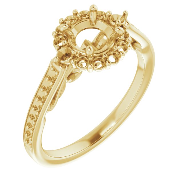 Halo-Style Engagement Ring