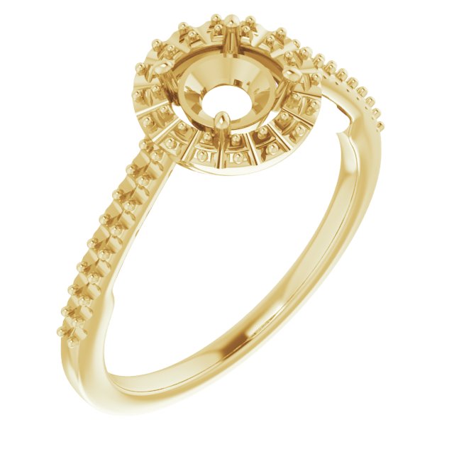 Halo-Style Engagement Ring