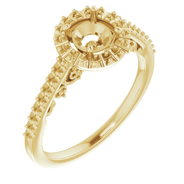 Halo-Style Engagement Ring
