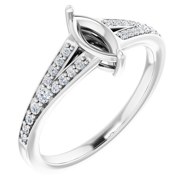 14k White Gold