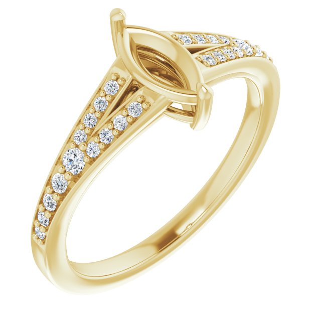 14k Yellow Gold