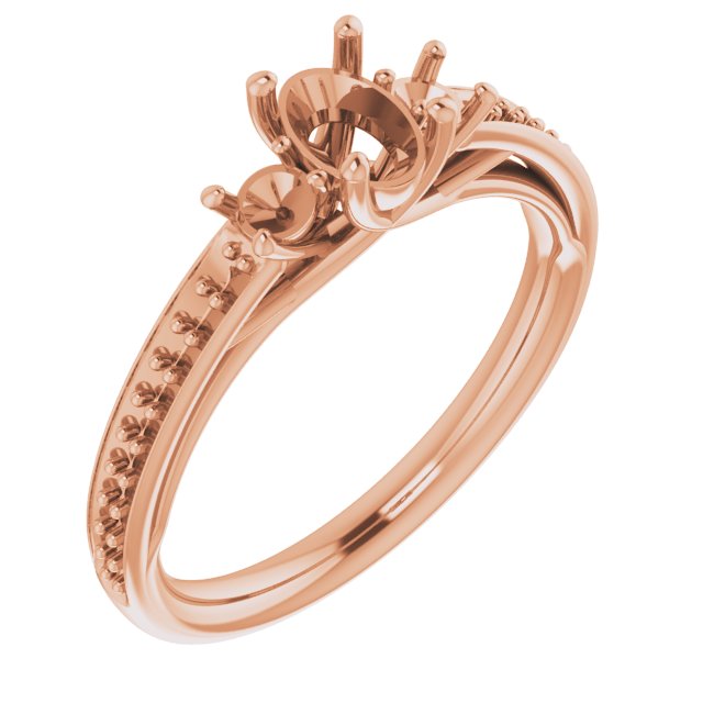 Three-Stone Engagement Ring