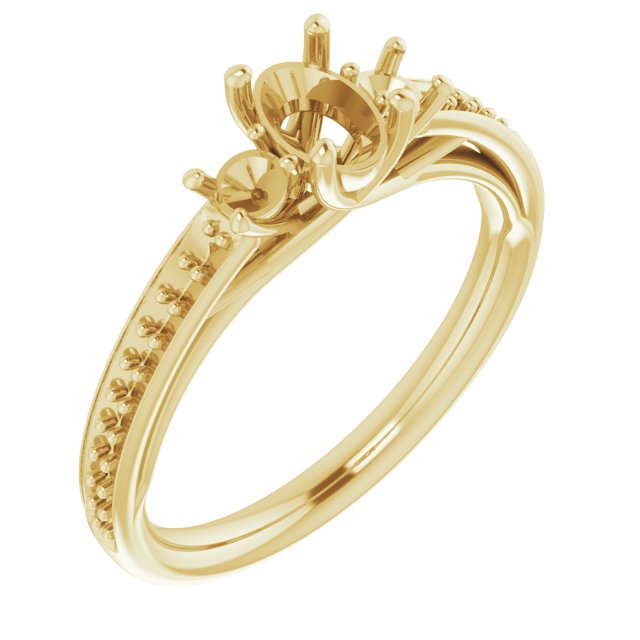 14k Yellow Gold