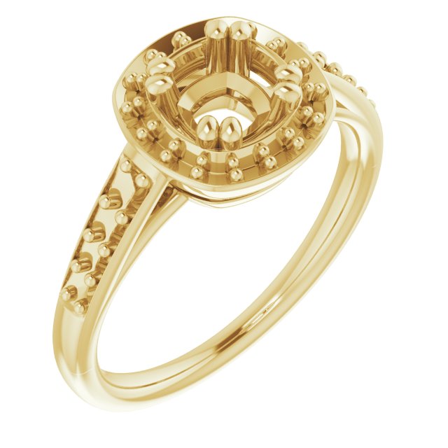 14k Yellow Gold