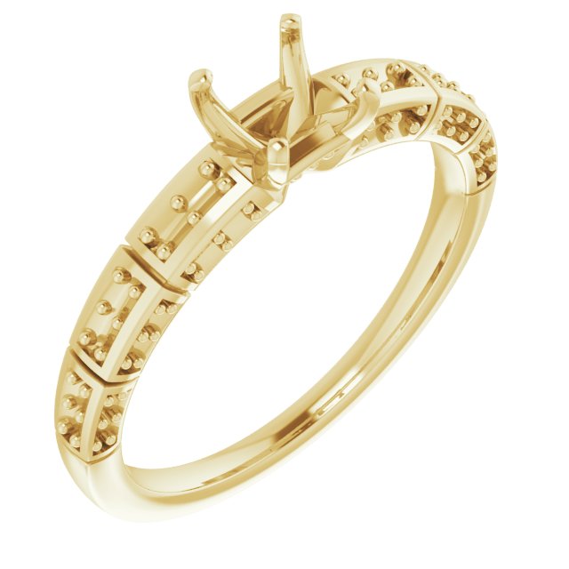 14k Yellow Gold