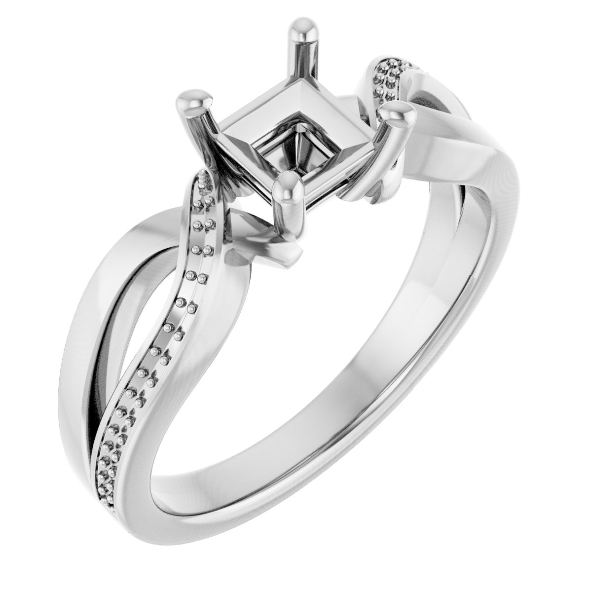14k White Gold