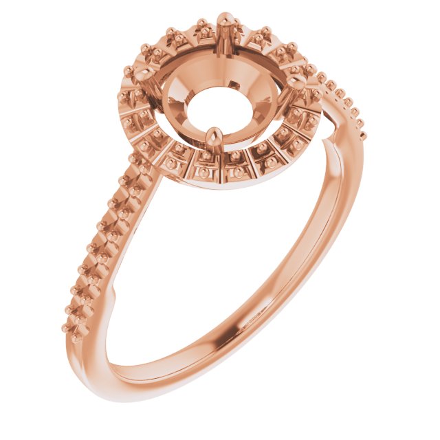 Halo-Style Engagement Ring