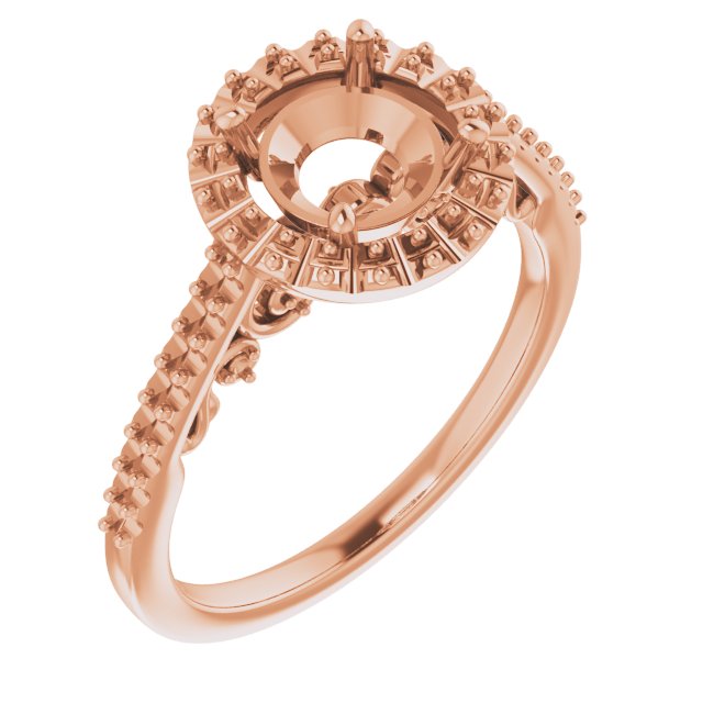 Halo-Style Engagement Ring