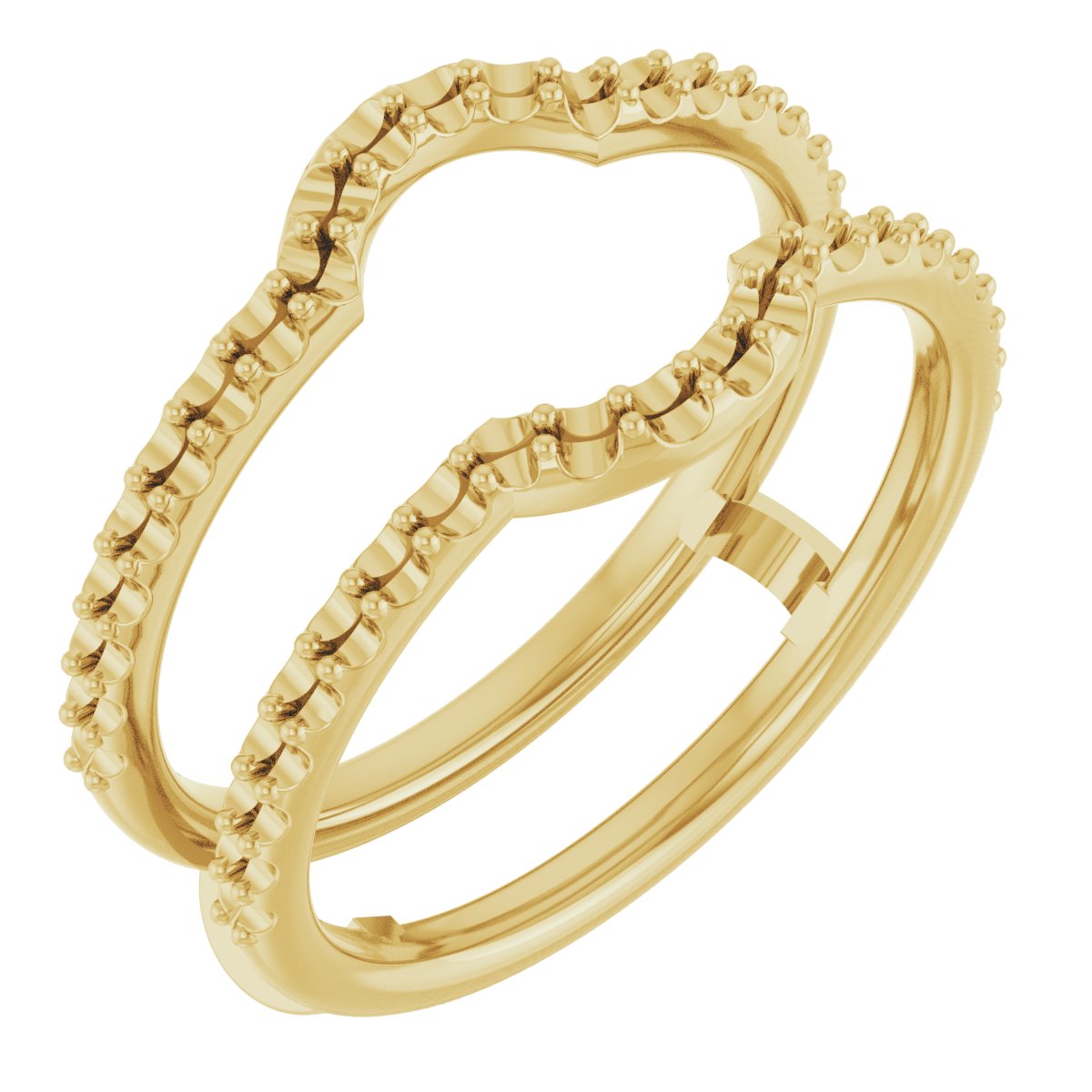 14K Yellow .375 CTW Diamond Ring Guard Ref 12337209