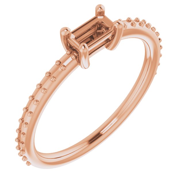 Accented Stackable Ring