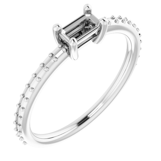 Accented Stackable Ring