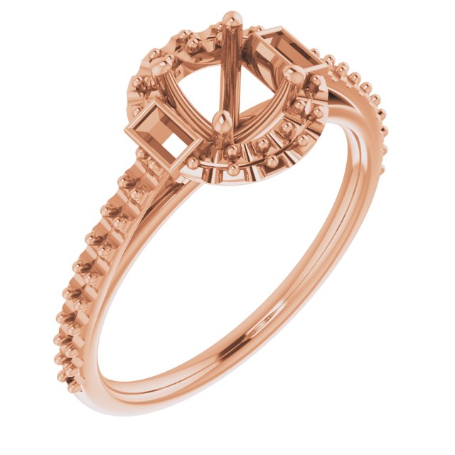 Halo-Style Engagement Ring or Band