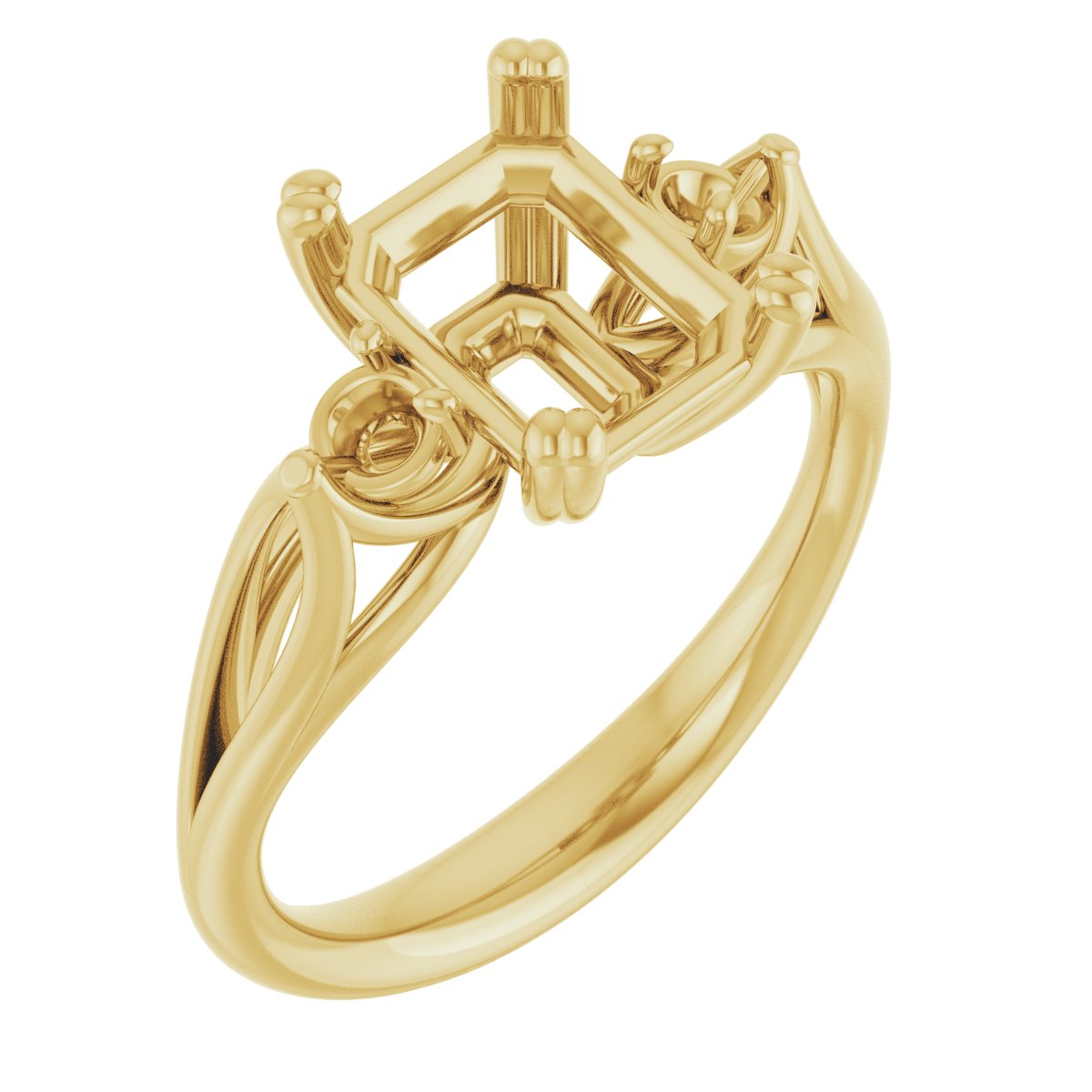 Three-Stone Engagement Ring