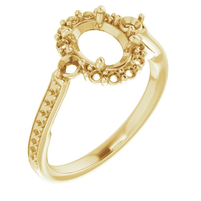 Halo-Style Engagement Ring