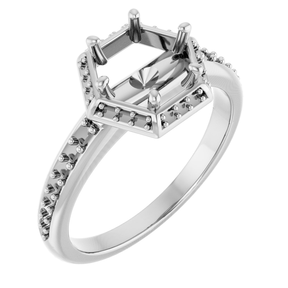 Halo-Style Engagement Ring