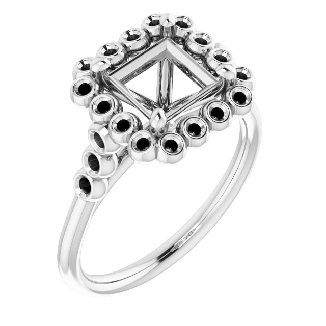 Halo-Style Engagement Ring