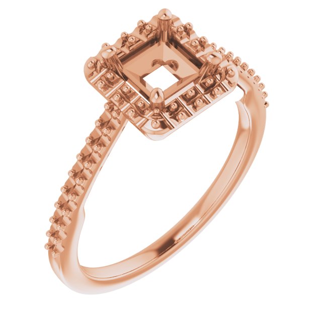 Halo-Style Engagement Ring