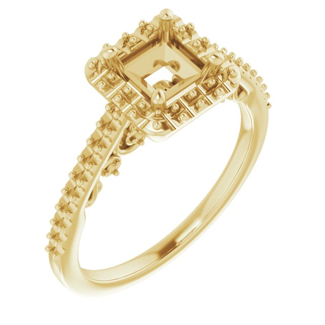 Halo-Style Engagement Ring