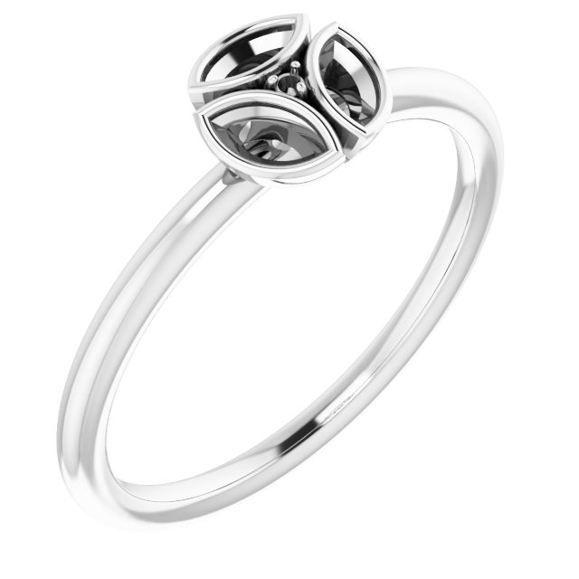 14k White Gold