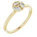 14K Yellow 1/5 CTW Diamond Ring