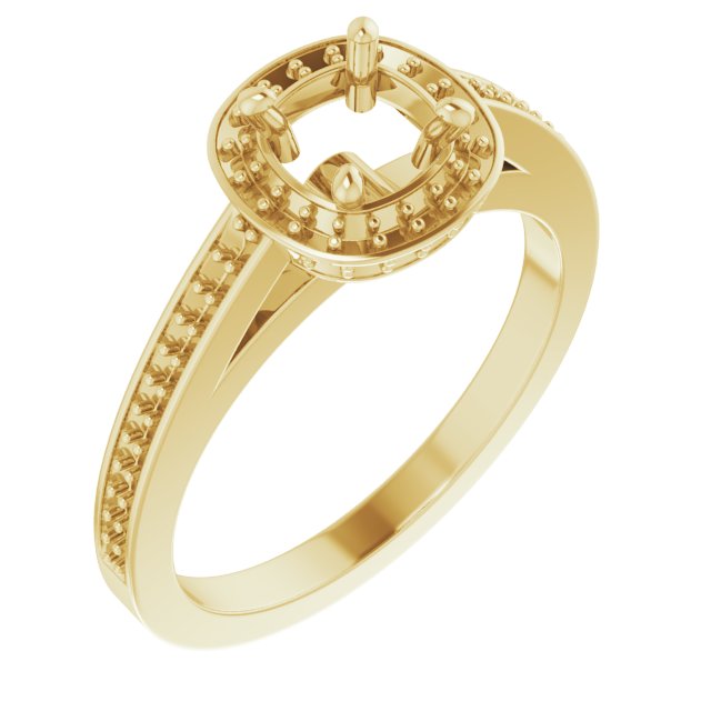 14k Yellow Gold