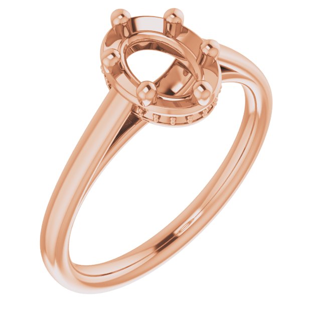 Hidden Halo-Style Ring