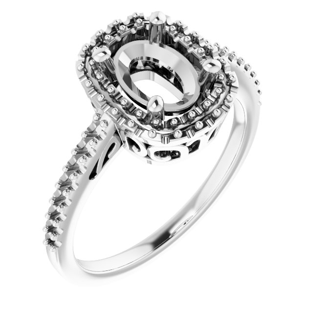 Halo-Style Ring