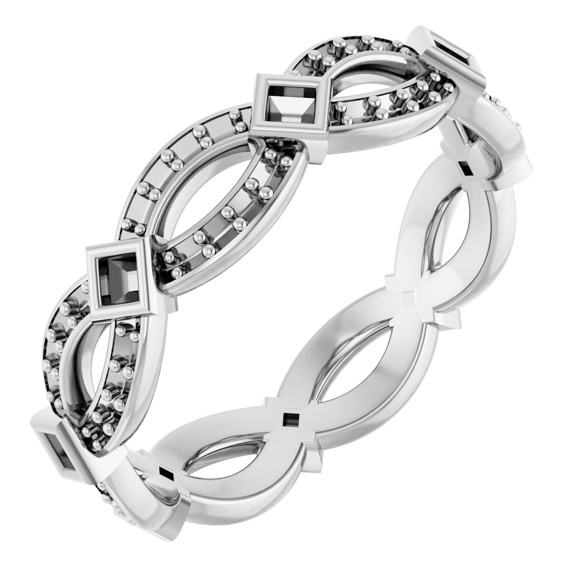 14k White Gold