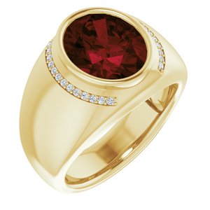Gemstone Fashion | Bezel-Set Ring