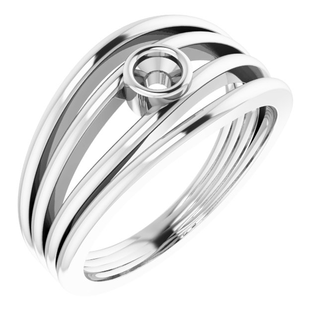 14k White Gold